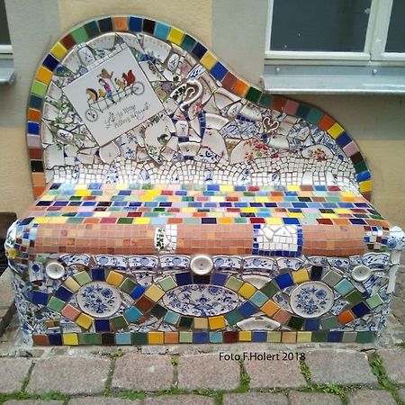 Zu Den Blauen Schwertern Apartment Meissen Luaran gambar