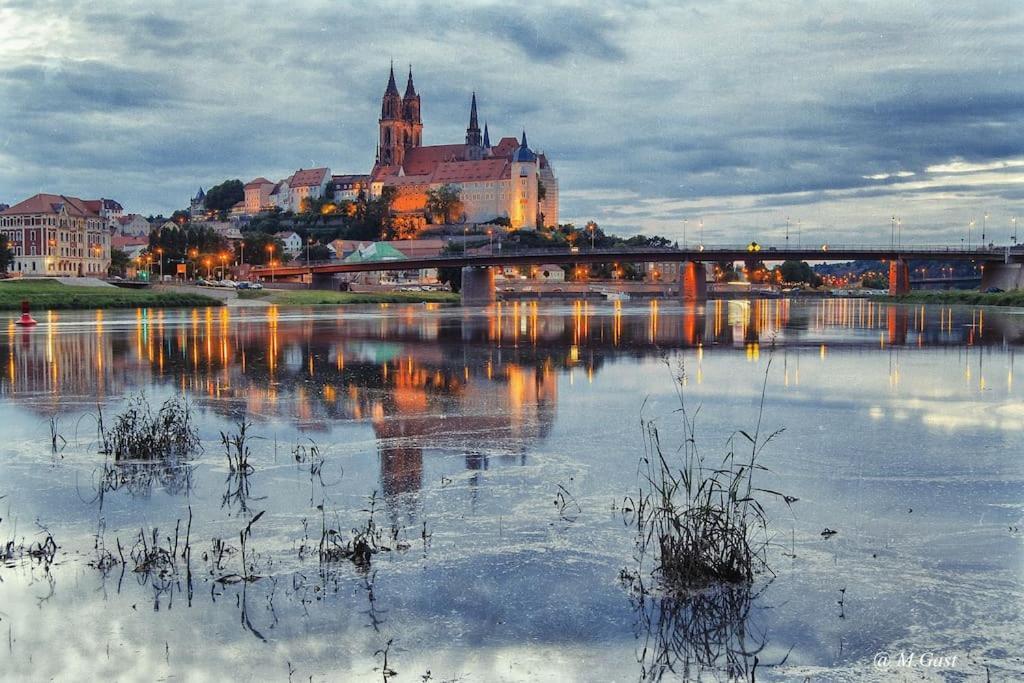 Zu Den Blauen Schwertern Apartment Meissen Luaran gambar